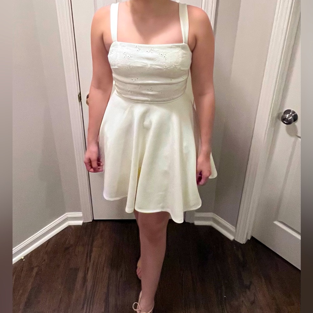 Off White Mini Dress Size 3